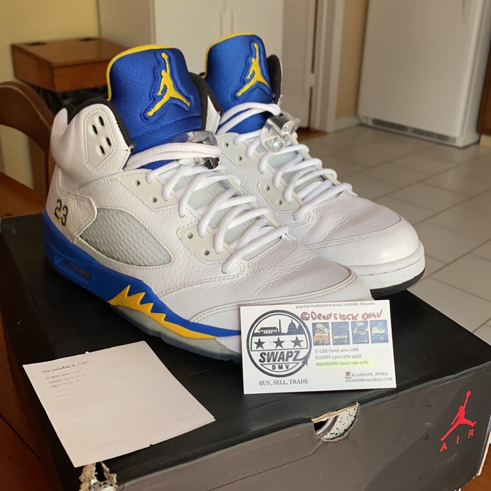 Air Jordan 5 retro Laney 🔵🌕⚡️